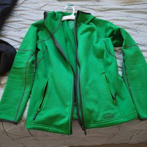 NWOT Green LL Bean hoodie jacket